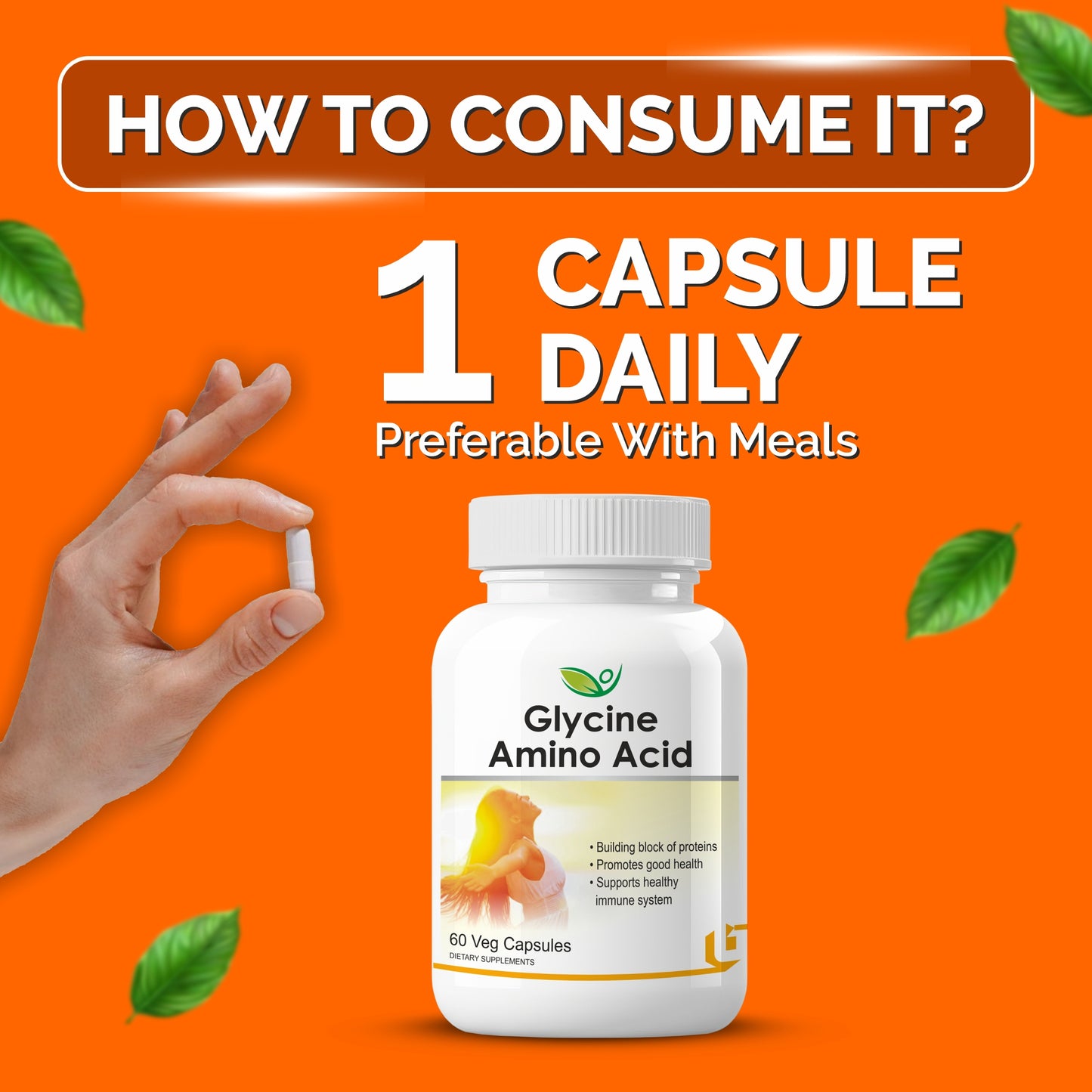 Biotrex Glycine Amino Acid - 60 Capsules