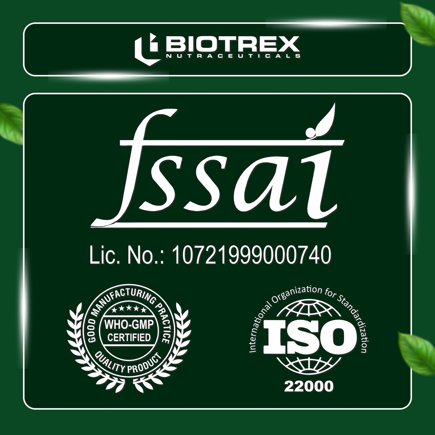 Biotrex Graviola 500mg - 60 Capsules