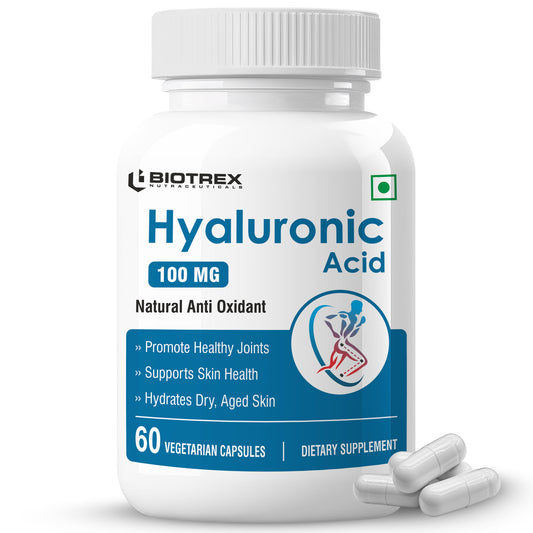 Biotrex Hyaluronic Acid 100mg - 60 Capsules
