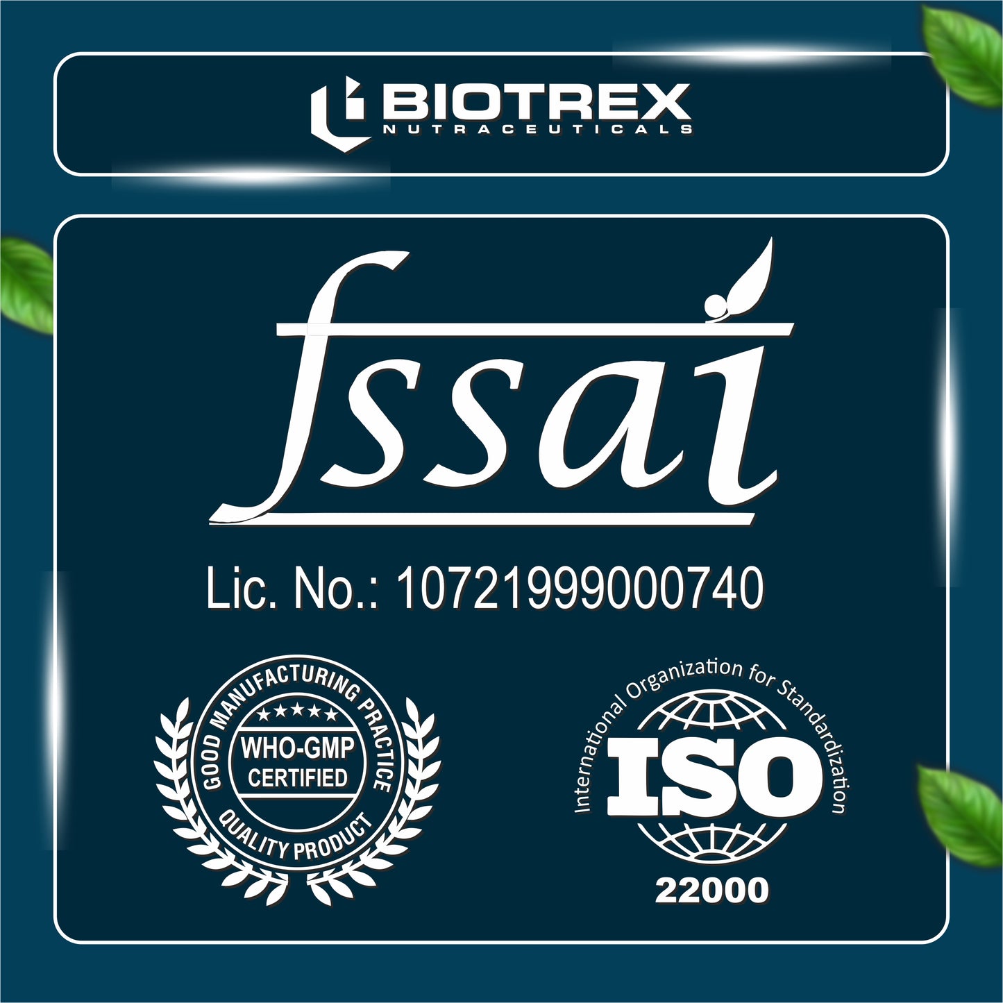 Biotrex Inositol and Choline Complex With Vitamin B Complex Vitamin B1, B2, B3, B5, B6, B7, B9 & B12, Enriched With High Purity, Advanced Nervous System & Fatty Acid - 60 Veg Capsules