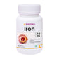 Biotrex Nutraceuticals Iron 19mg (As Ferrous fumarate) | Boosts immunity, Supports energy, Brain function & Muscle function | For Both Men & Women - 60 Tablets