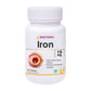 Biotrex Iron 19mg (As Ferrous fumarate) | Boosts immunity, Supports energy, Brain function & Muscle function | For Both Men & Women - 60 Tablets