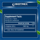 Biotrex L-Arginine 1000mg Supplement, Nitric Oxide Production & Muscle Growth - 120 Tablets