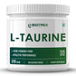 Biotrex Nutraceuticals L-Taurine Powder | Amino Acid Supplement For Athletic Performance | Cardiovascular Health & Enhances Muscle Function | Men & Women - 250Gram (Serving 125)