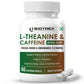 Biotrex L-Theanine 200mg Caffeine 100mg Supplement helps to improve Exercise Performance & supports Energy Management - 60 Veg Capsules