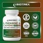 Biotrex L-Theanine 200mg Caffeine 100mg Supplement helps to improve Exercise Performance & supports Energy Management - 60 Veg Capsules