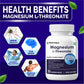 Biotrex Magnesium L-Threonate, Supports Brain Health & Cognitive Function, Highly Bioavailable Magnesium - 30 Veg Capsules