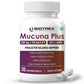 Biotrex Mucuna Pruriens (Kapikachhu) (20% L-Dopa) 500mg With P-5-P (Pyridoxal 5'-Phosphate) 50mg | Prolactin Support | Vitality & Energy Booster | Cardiovascular | Nerve Health - 30 Veg Capsules