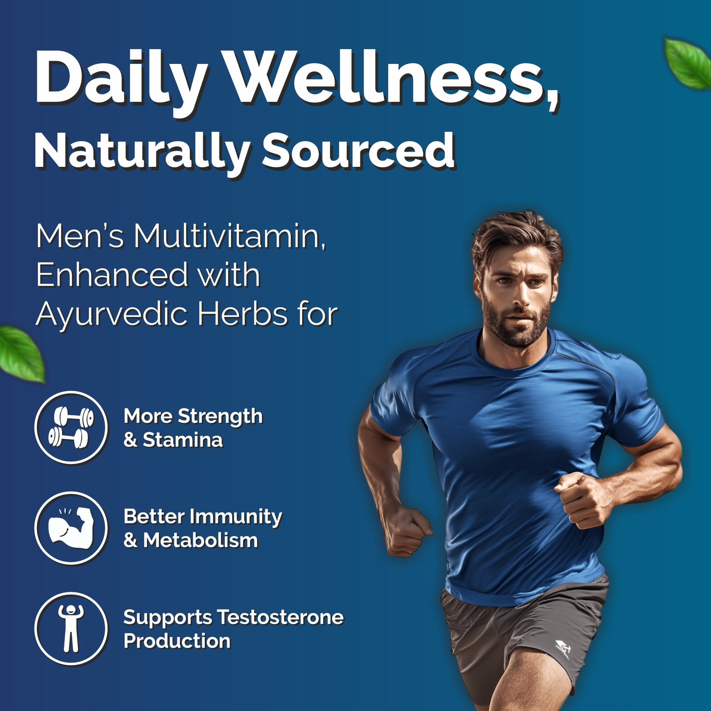 Biotrex Nutraceuticals Multivitamin With Probiotics For Men | 67 Vital Nutrients | Daily 100% RDA | Enhances Energy & Immunity | Overall Well Being & Better Health | Purity Tested - 120 Tablets