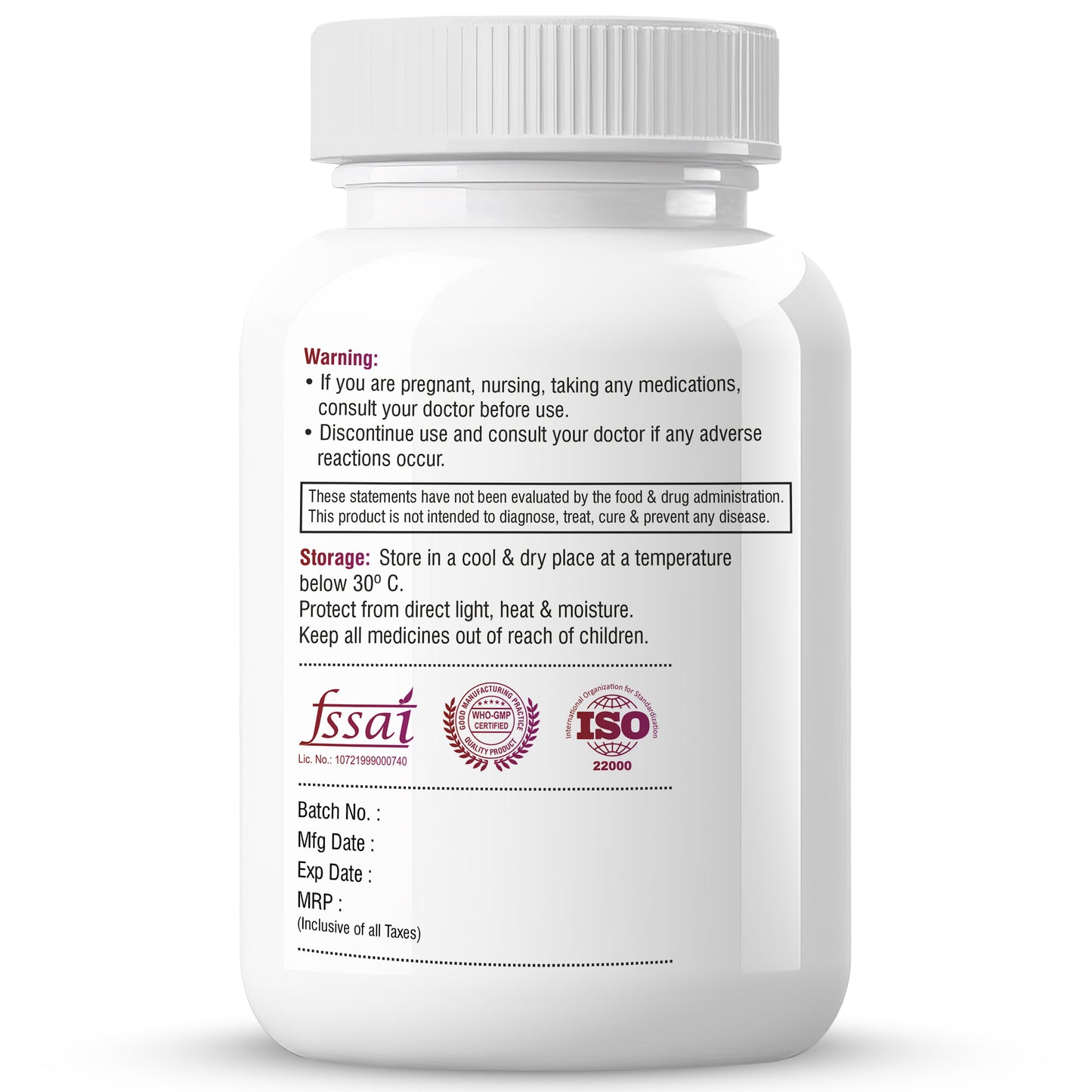 Biotrex Nutraceuticals N Acetyl L-Cysteine (NAC) 600mg, Antioxidant Production | Liver & Kidney | Immunity, Respiratory & Cellular Support - 60 Veg Capsules