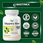 Biotrex Slippery Elm 400mg - 60 Capsules Soothing Digestive Aid, Gastrointestinal Protection & Relief from Sore Throat and Cough