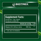 Biotrex Slippery Elm 400mg - 60 Capsules Soothing Digestive Aid, Gastrointestinal Protection & Relief from Sore Throat and Cough