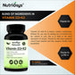 Nutriosys Naturals Vitamin D3 400 IU + K2 as MK7 Supplement | Heart Health | Supports Immunity | Stronger Bones | 90 Tablets