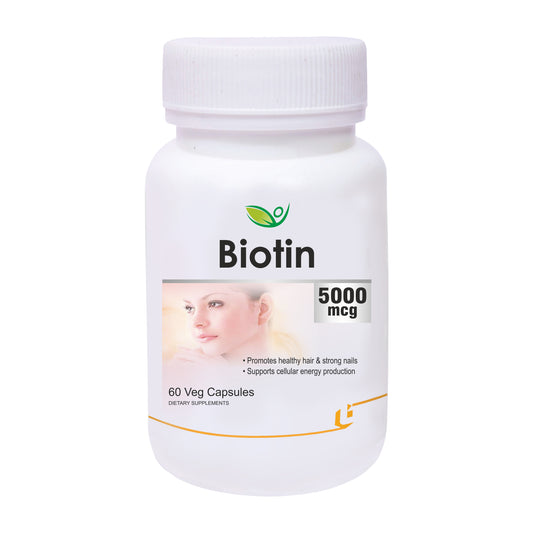 Biotrex Biotin 5000mcg - 60 Capsules