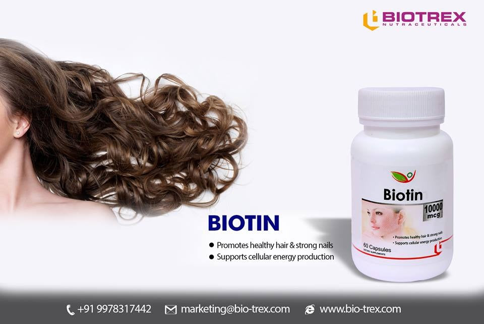 Biotrex Biotin 10000mcg - 60 Capsules