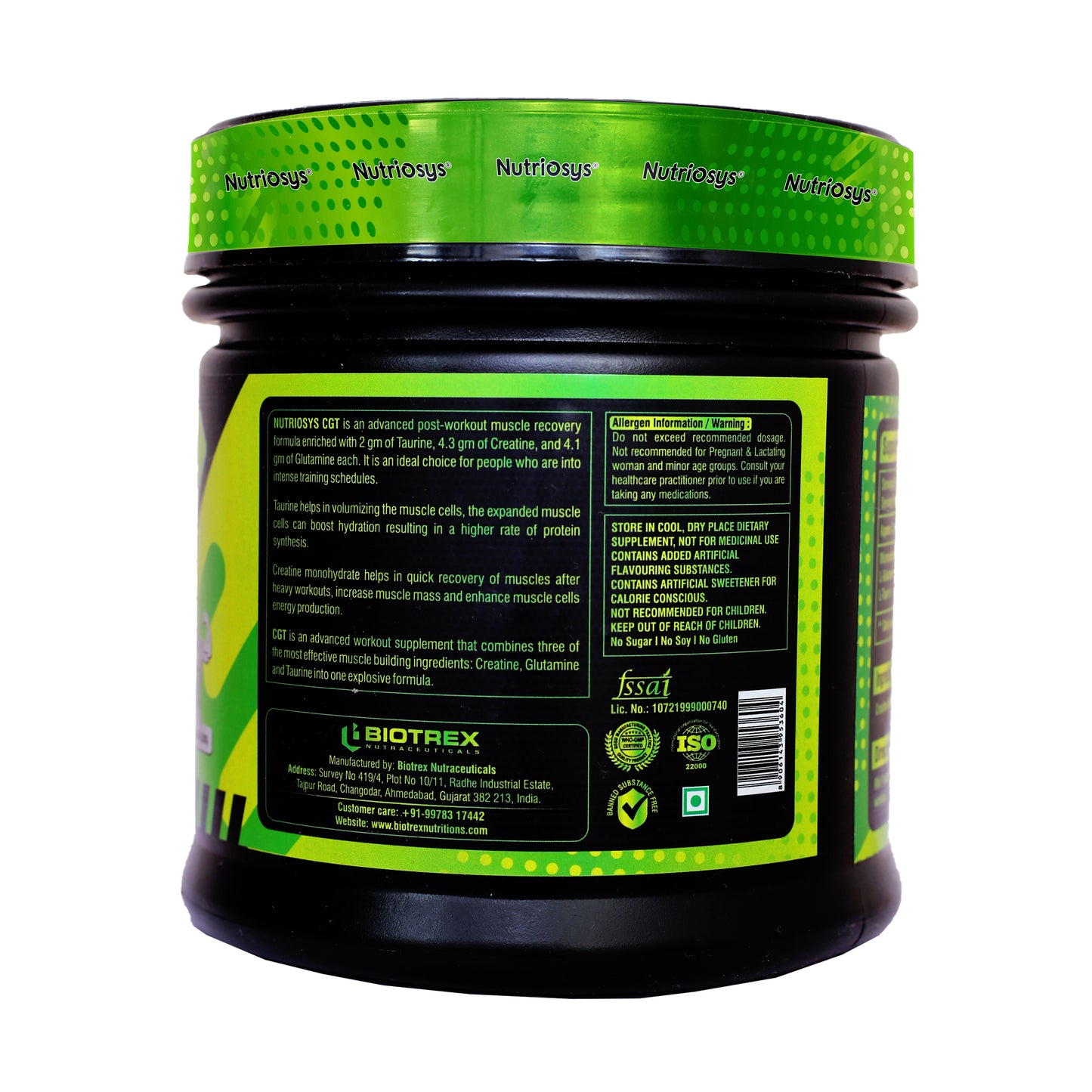 Nutriosys CGT Powder - 300Gram