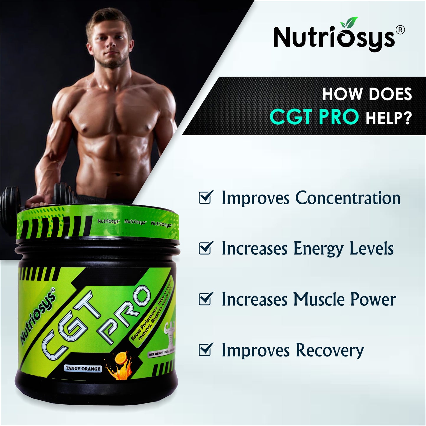 Nutriosys CGT Powder - 300Gram