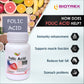 Biotrex Folic Acid 2000mcg - 60 Capsules