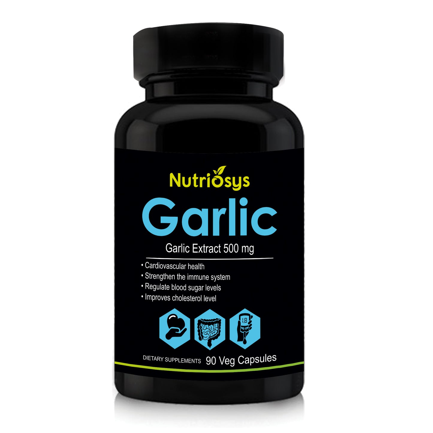 Nutriosys Garlic 500mg - 90 Capsules