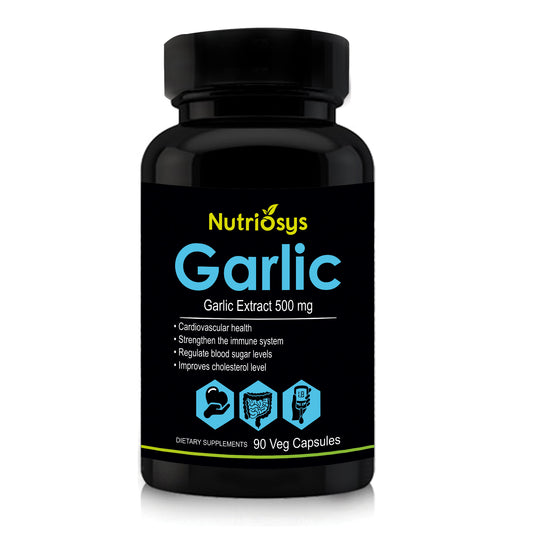 Nutriosys Garlic 500mg - 90 Capsules