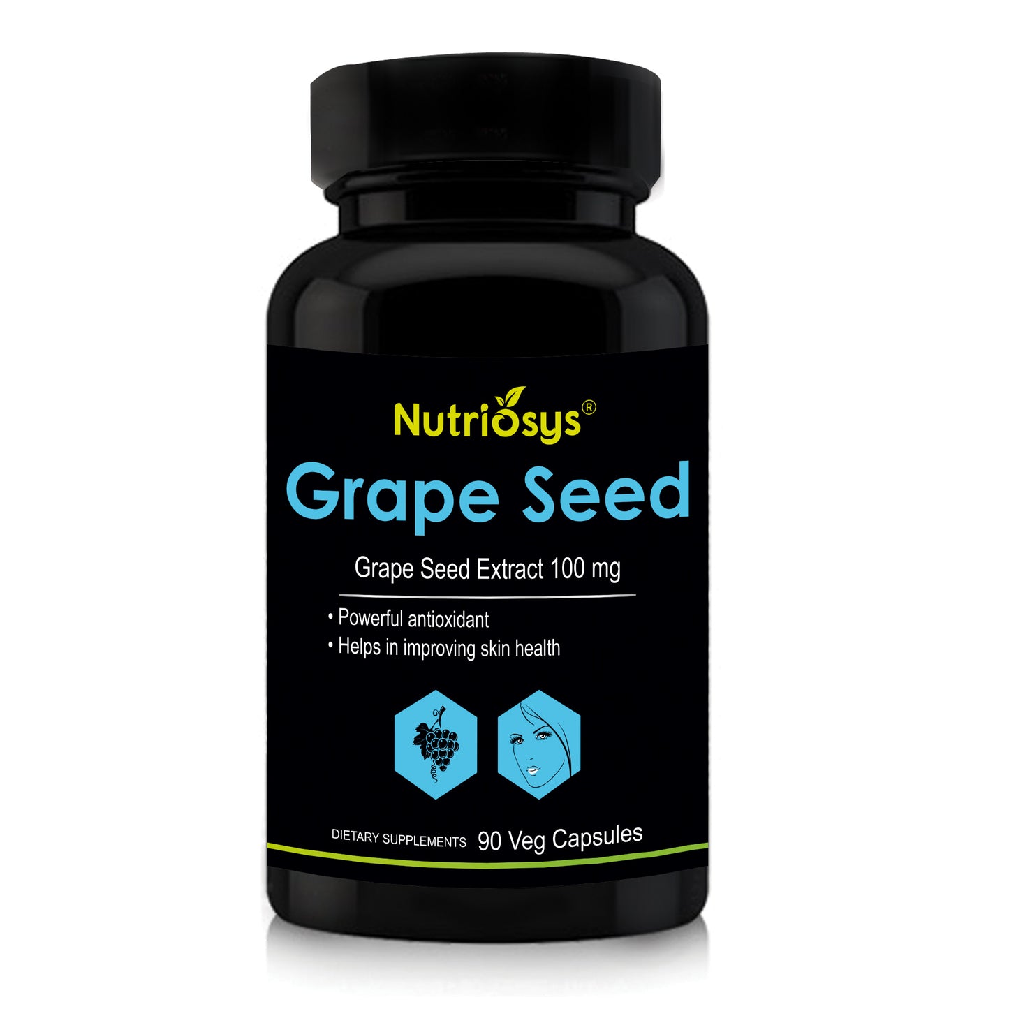 Nutriosys Grape Seed 100mg - 90 Capsules