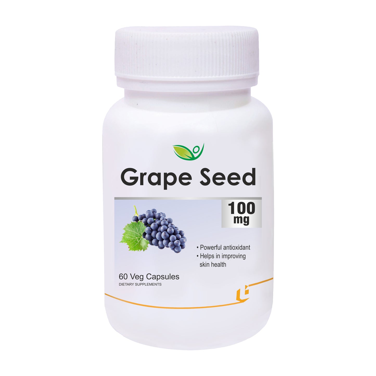 Biotrex Grape Seed 100mg - 60 Capsules