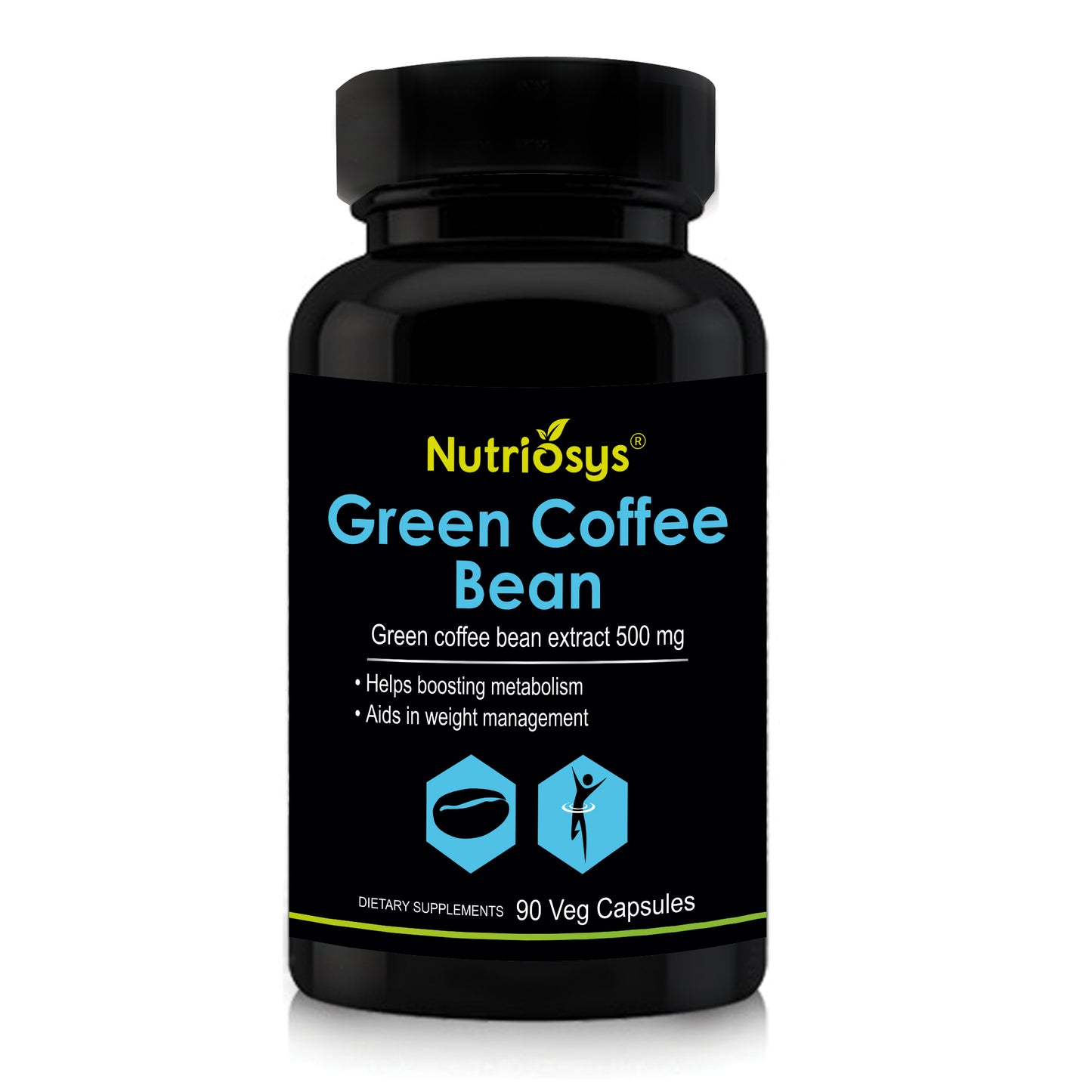 Nutriosys Green Coffee Bean 500mg - 90 Capsules