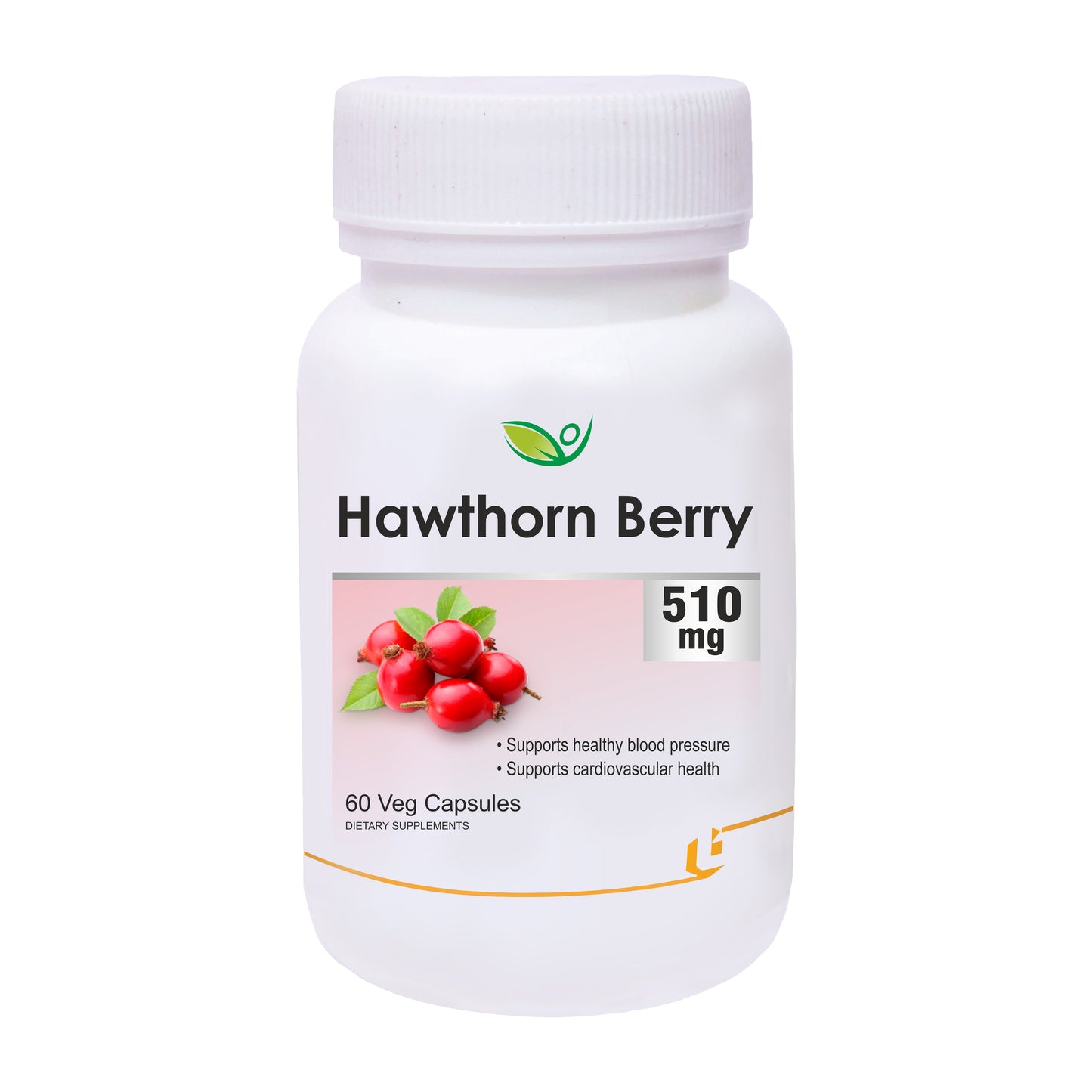 Biotrex Hawthorn Berry 510mg - 60 Capsules