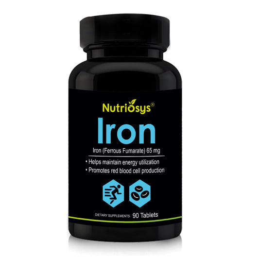 Nutriosys Iron 65mg - 90 Tablets