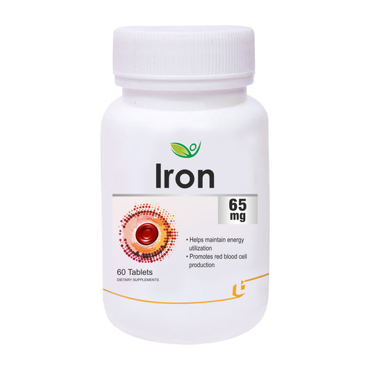 Biotrex Iron 65mg - 60 Tablets