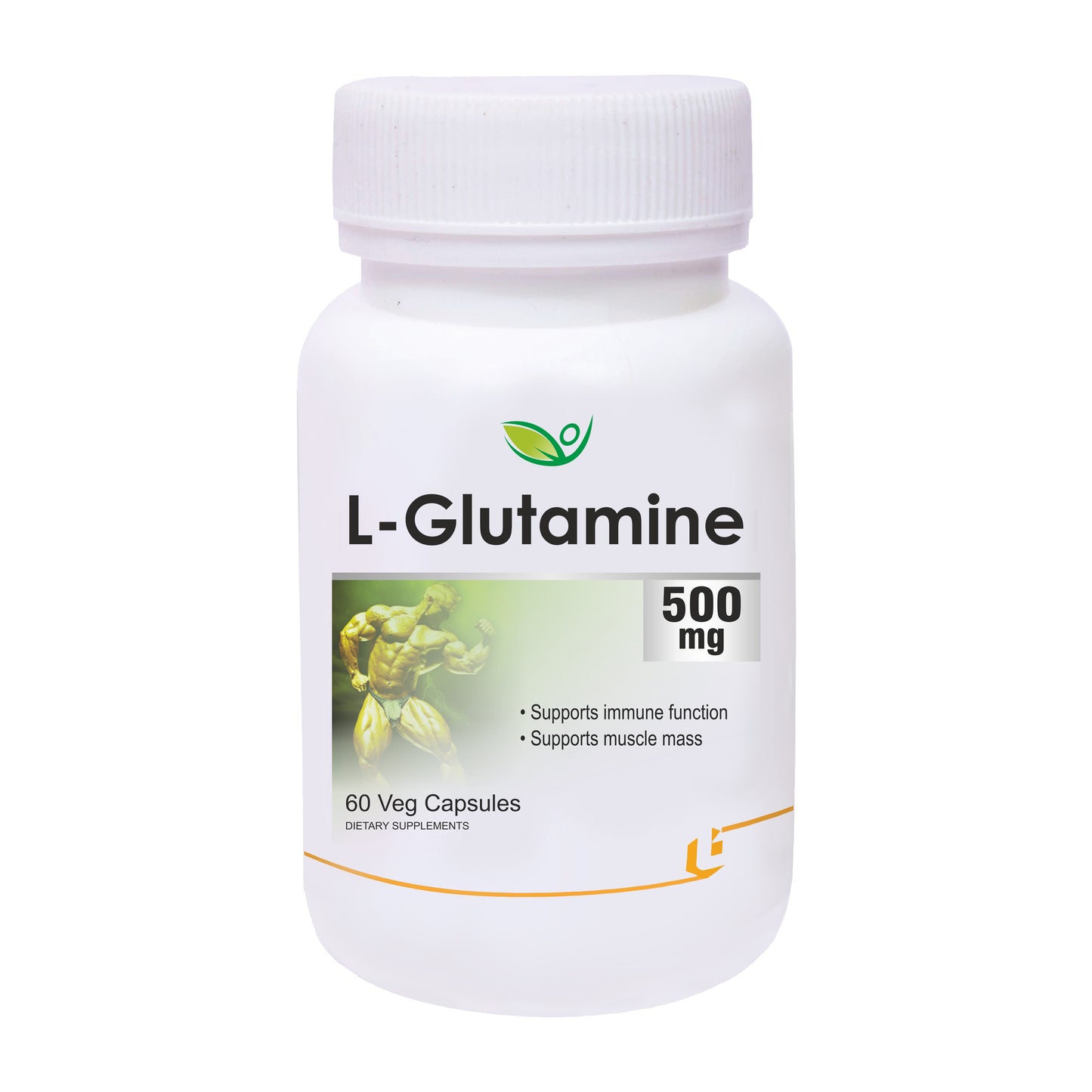 Biotrex L-Glutamine 500mg  - 60 Capsules