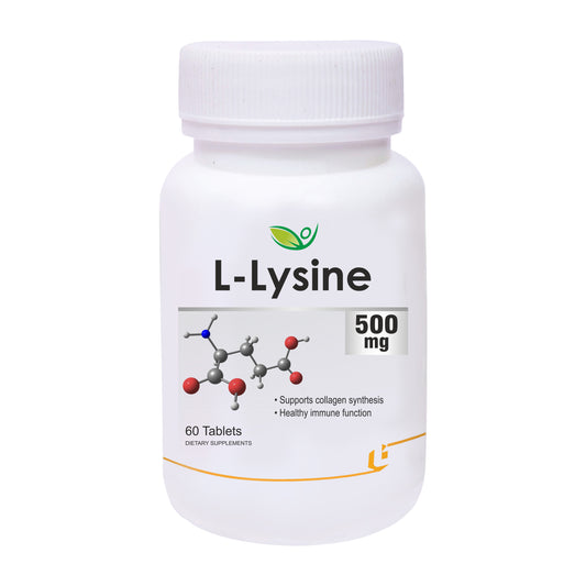 Biotrex L-Lysine 500mg - 60 Tablets