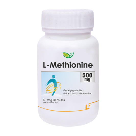 Biotrex L-Methionine 500mg - 60 Capsules