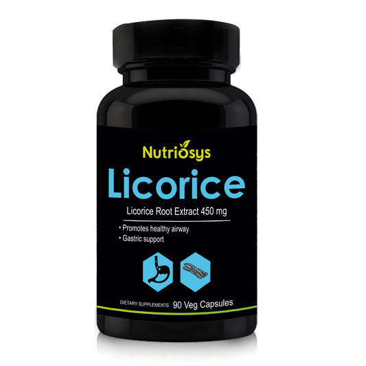 Nutriosys Licorice 450mg - 90 Capsules