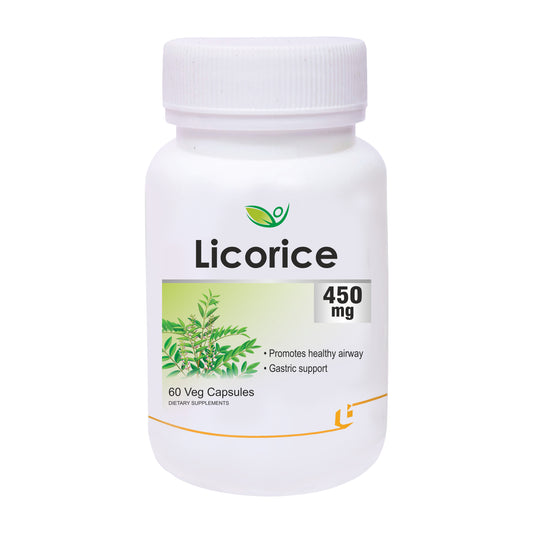 Biotrex Licorice 450mg - 60 Capsules