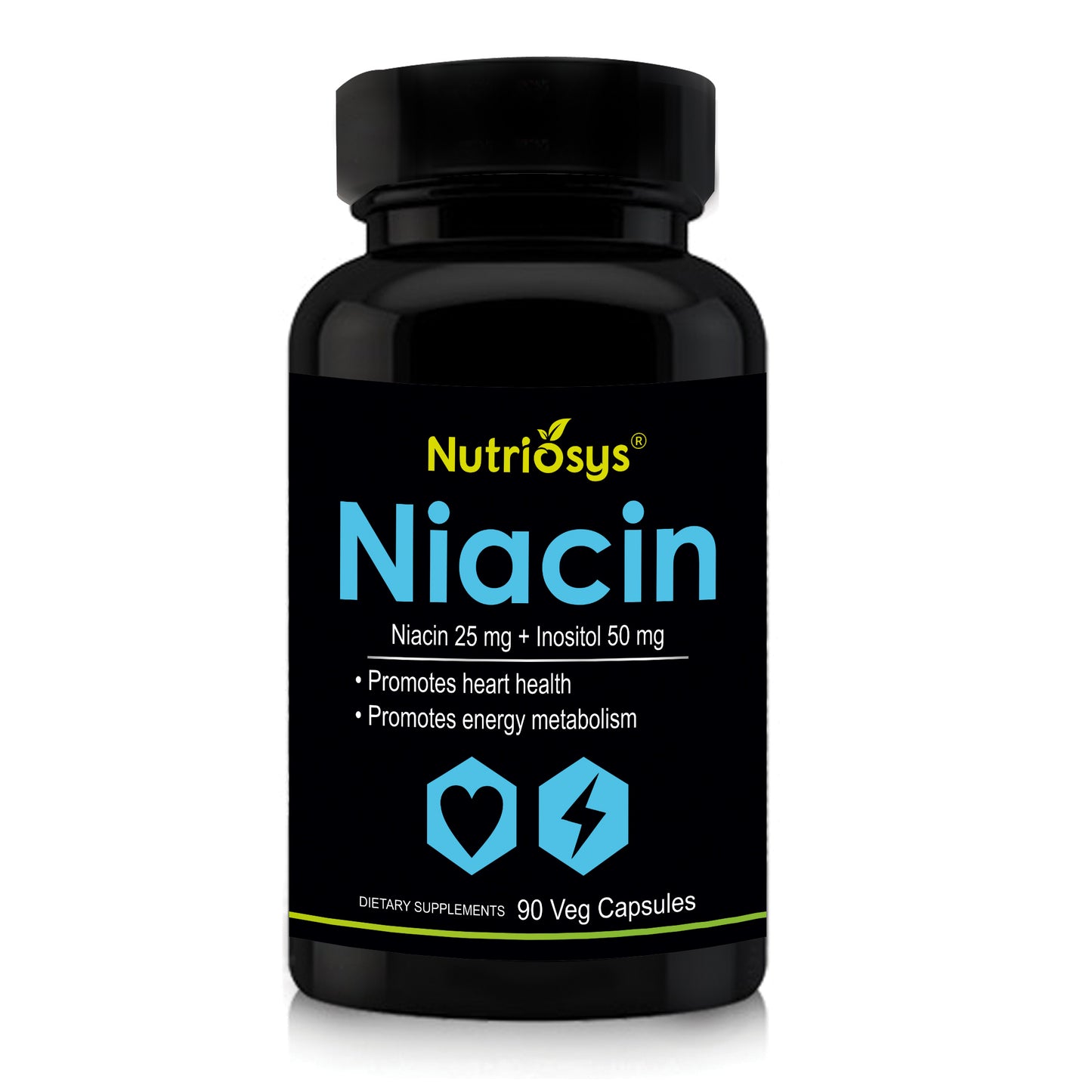 Nutriosys Niacin - 25mg - 90 Capsules