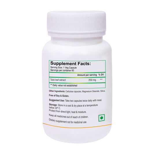 Biotrex Tulsi 250mg - 60 Capsules