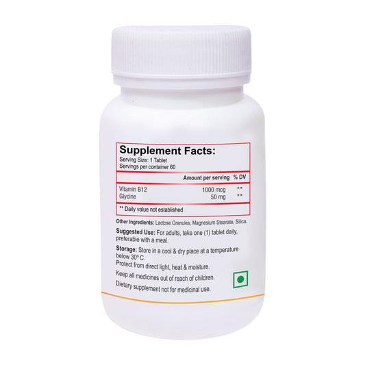 Biotrex Vitamin B12 1000mcg - 60 Tablets