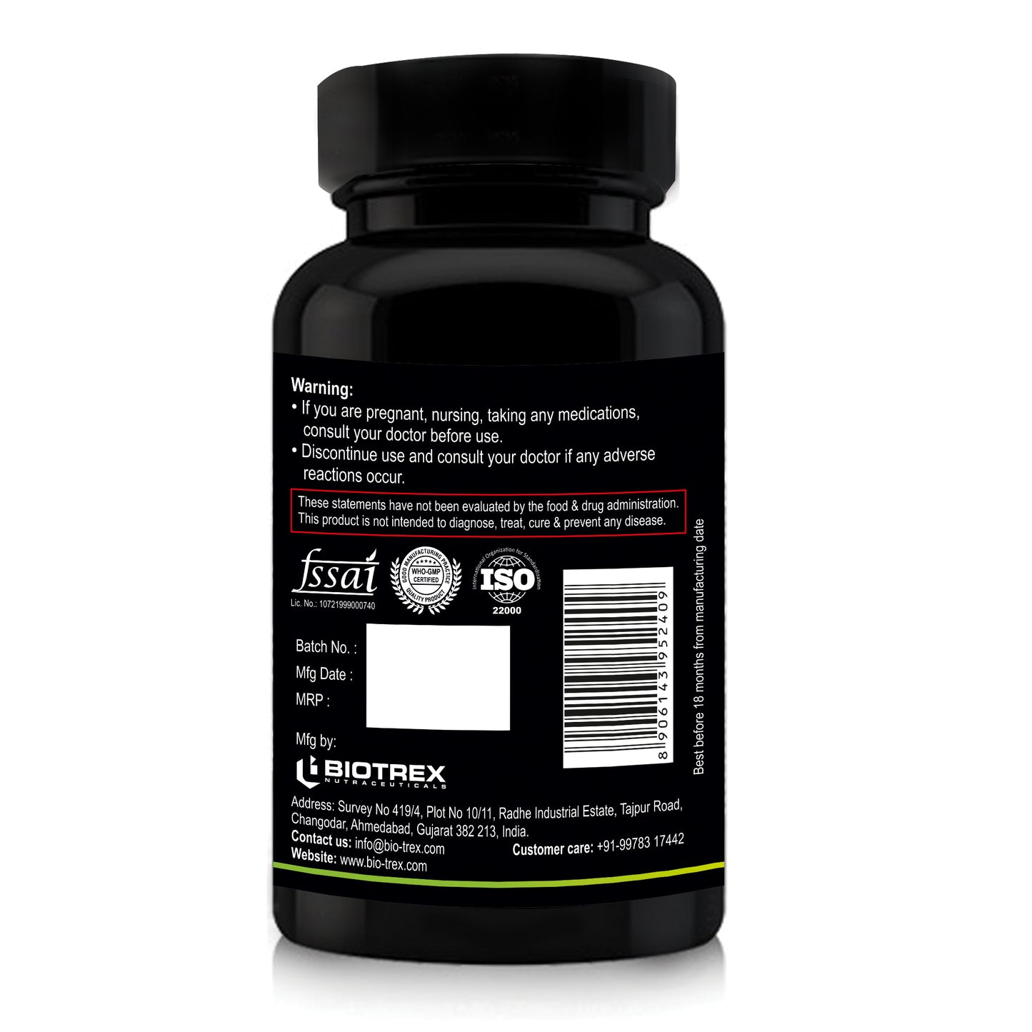Nutriosys Vitamin B12 1000mcg - 90 Capsules