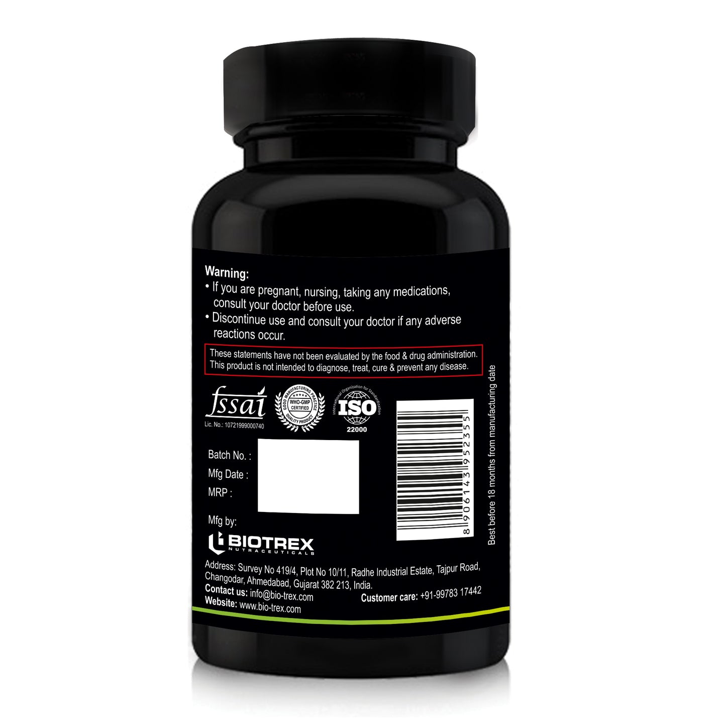 Nutriosys Vitamin B6 100mg - 90 Capsules
