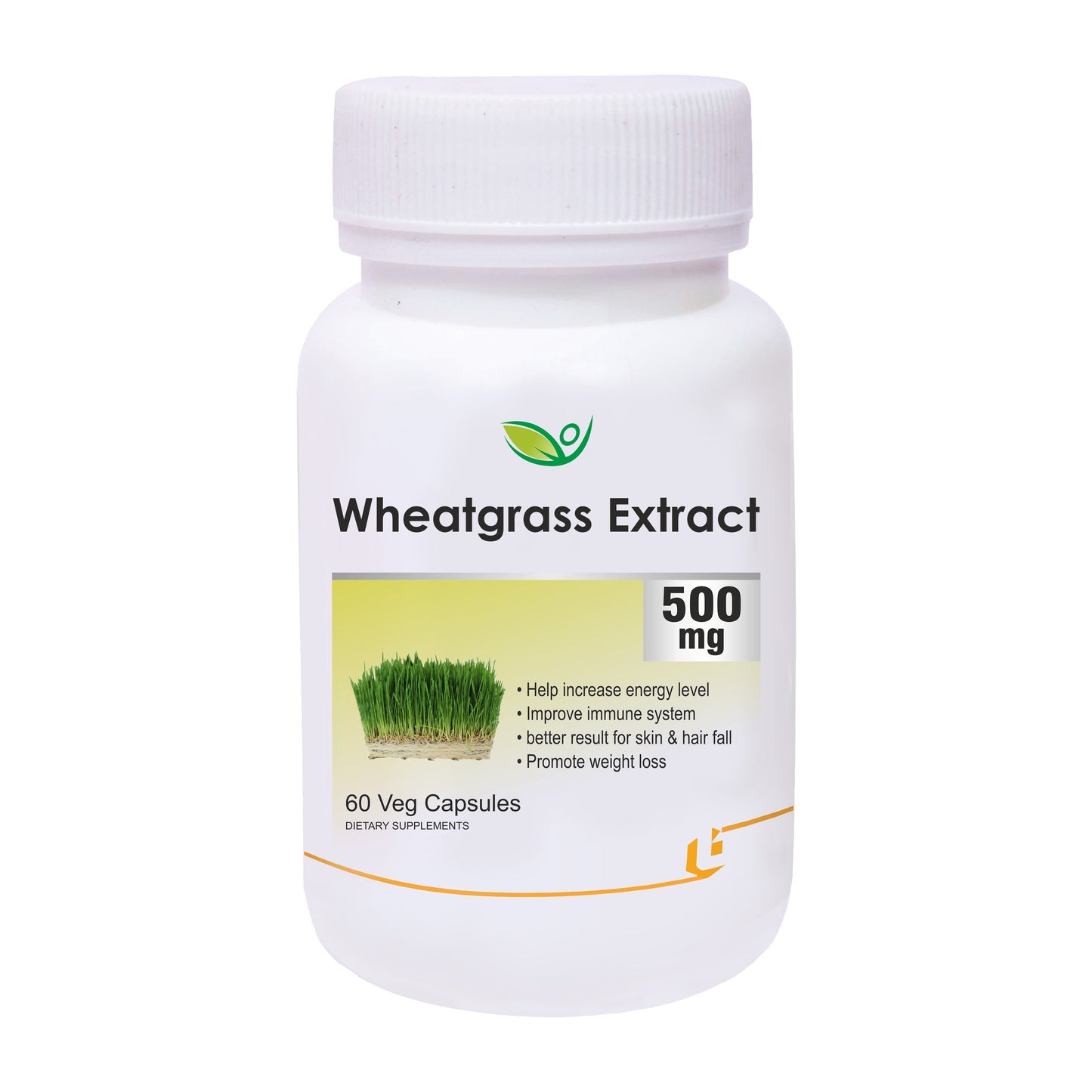 Biotrex Wheatgrass Extract 500mg - 60 Capsules