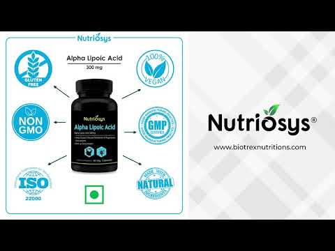 Nutriosys Alpha Lipoic Acid 300mg - 90 Capsules